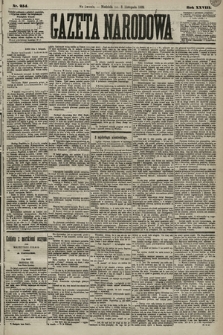 Gazeta Narodowa. 1889, nr 254