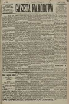 Gazeta Narodowa. 1889, nr 257