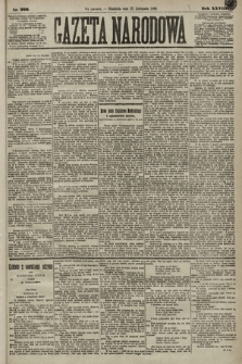 Gazeta Narodowa. 1889, nr 266
