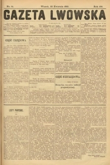 Gazeta Lwowska. 1913, nr 91