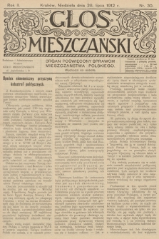 Glos Mieszczański : organ poświęcony sprawom mieszczaństwa polskiego. R. 2, 1912, nr 30