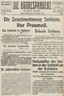 Die Korrespondenz. 1914, nr 128