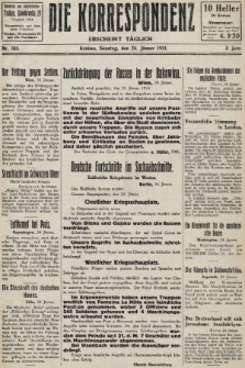 Die Korrespondenz. 1915, nr 185