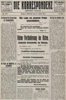 Die Korrespondenz. 1915, nr 272