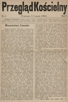 Przegląd Kościelny. 1883, nr 1