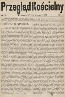 Przegląd Kościelny. 1883, nr 26