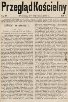 Przegląd Kościelny. 1884, nr 29