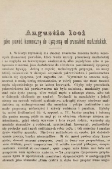 Przegląd Kościelny. 1889, nr 11