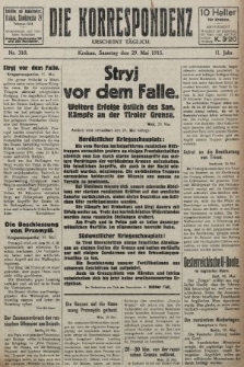 Die Korrespondenz. 1915, nr  310