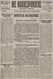 Die Korrespondenz. 1915, nr  381