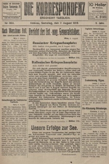 Die Korrespondenz. 1915, nr  384