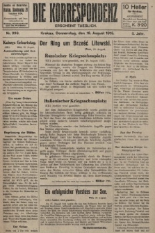 Die Korrespondenz. 1915, nr  396