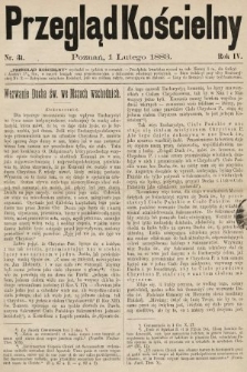 Przegląd Kościelny. 1883, nr 31