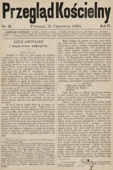 Przegląd Kościelny. 1883, nr 51