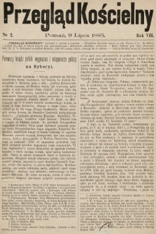 Przegląd Kościelny. 1885, nr 2