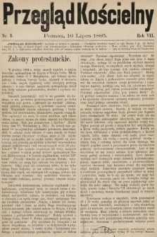 Przegląd Kościelny. 1885, nr 3