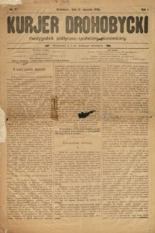 Kurjer Drohobycki : dwutygodnik polityczno-społeczno-ekonomiczny. 1899, nr 2