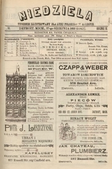 Niedziela : tygodnik ilustrowany dla ludu polskiego w Ameryce. 1893, nr 35