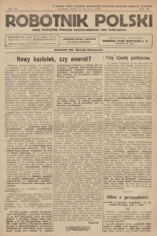 Robotnik Polski : pismo poświęcone sprawom chrześcijańskiego ludu pracującego. R. 3, 1920, nr 22