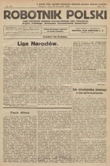 Robotnik Polski : pismo poświęcone sprawom chrześcijańskiego ludu pracującego. R. 3, 1920, nr 38