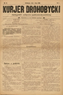 Kurjer Drohobycki : dwutygodnik polityczno-społeczno-ekonomiczny. 1899, nr 13