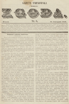 Gazeta Tarnowska - Godło: Zgoda. 1848, nr 8