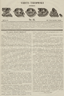 Gazeta Tarnowska - Godło: Zgoda. 1848, nr 11