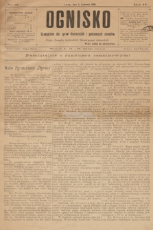 Ognisko : czasopismo dla spraw drukarskich i pokrewnych zawodów. R. 4. 1898, nr 10