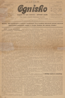 Ognisko : czasopismo dla spraw drukarskich i pokrewnych zawodów. R. 5. 1899, nr 3