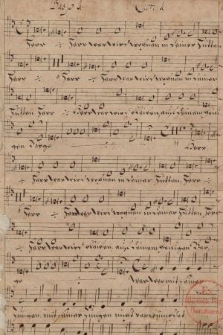 Antologia muzyki wokalnej z XVII wieku. Bassus 1