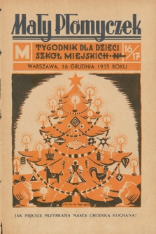 Mały Płomyczek : tygodnik dla dzieci szkół miejskich. 1935-1936, nr 16-17