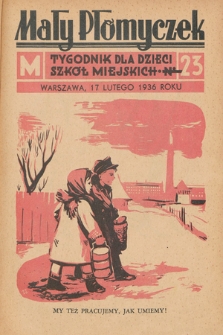 Mały Płomyczek : tygodnik dla dzieci szkół miejskich. 1935-1936, nr 23
