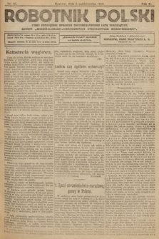 Robotnik Polski : pismo poświęcone sprawom chrześcijańskiego ludu pracującego. R. 2, 1919, nr 37