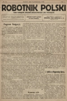 Robotnik Polski : pismo poświęcone sprawom chrześcijańskiego ludu pracującego. R. 1, 1918, nr 25