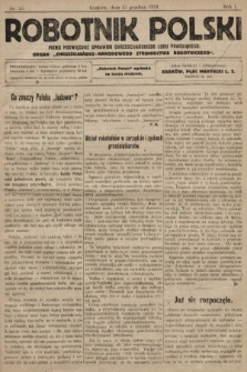 Robotnik Polski : pismo poświęcone sprawom chrześcijańskiego ludu pracującego : organ „Chrześcijańsko-Narodowego Stronnictwa Robotniczego”. R. 1, 1918, nr 35