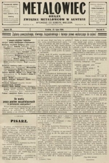 Metalowiec : organ Związku Metalowców w Austryi. R. 2. 1908, nr 30