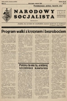 Narodowy Socjalista : miesięcznik Centralny organ Partii Narodowych Socjalistów. 1935, nr 3