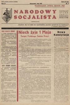 Narodowy Socjalista : miesięcznik Centralny organ Partii Narodowych Socjalistów. 1935, nr 5