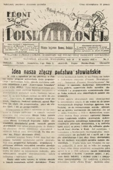 Front Polski Zbudzonej : pismo bojowe nowej Polski. 1937, nr 3