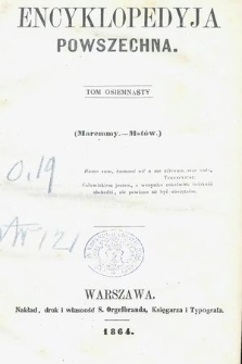 Encyklopedyja Powszechna. T.18