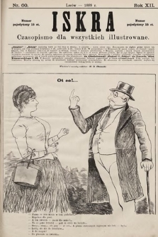 Iskra : czasopismo dla wszystkich illustrowane. 1889, nr 60
