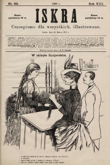 Iskra : czasopismo dla wszystkich, illustrowane. 1890, nr 68