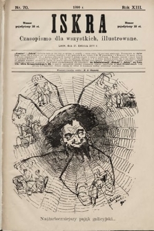 Iskra : czasopismo dla wszystkich, illustrowane. 1890, nr 70