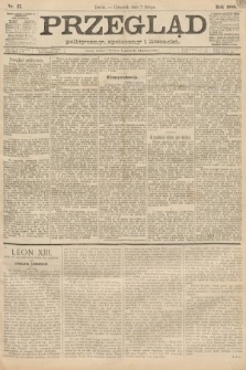 Przegląd polityczny, społeczny i literacki. 1888, nr 27
