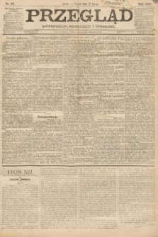 Przegląd polityczny, społeczny i literacki. 1888, nr 39
