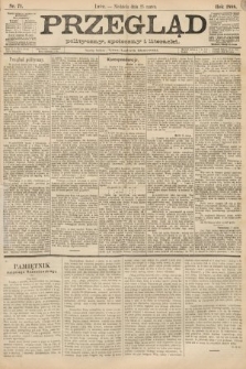 Przegląd polityczny, społeczny i literacki. 1888, nr 71