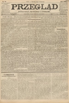 Przegląd polityczny, społeczny i literacki. 1888, nr 88