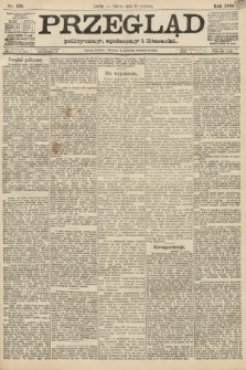 Przegląd polityczny, społeczny i literacki. 1888, nr 138