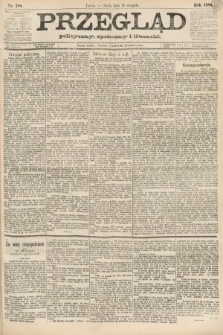 Przegląd polityczny, społeczny i literacki. 1888, nr 188