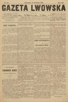 Gazeta Lwowska. 1913, nr 214